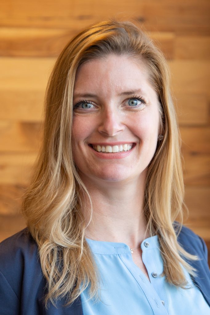 Headshot of Sara Crawford, Ph. D.