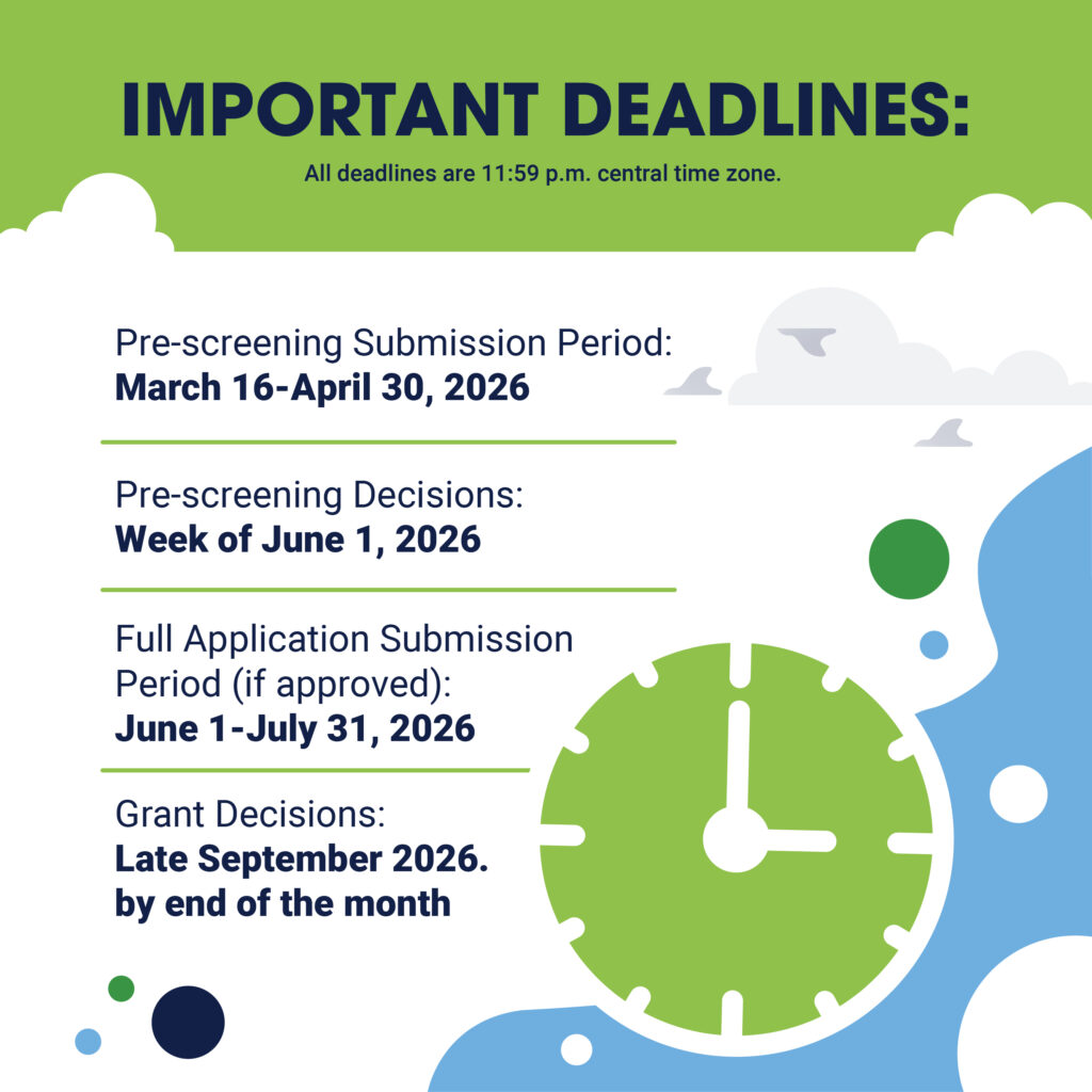 WFSI 2026 Deadlines